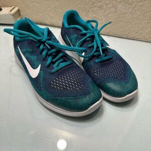 Nike Free RN Size 7 Y Boys' Binary Blue Running Shoes